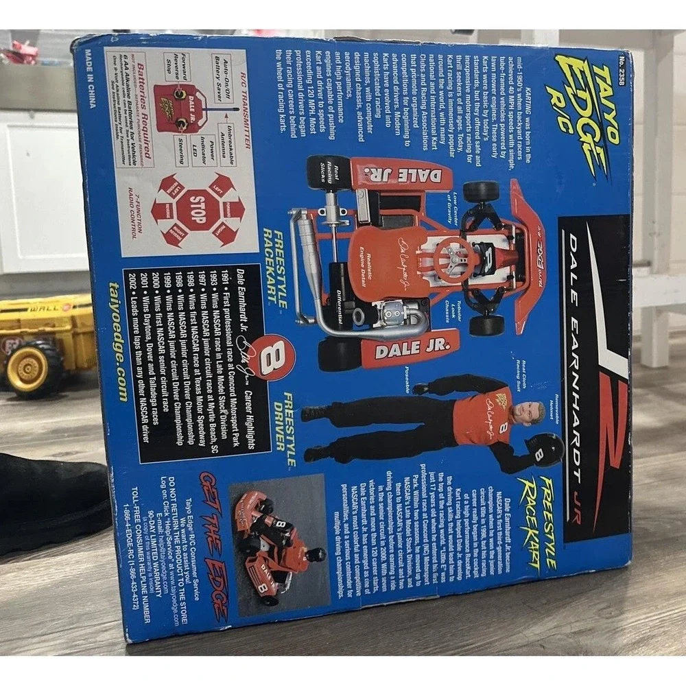 Taiyo Edge R/C Freestyle Racing Kart Dale Earnhardt Jr. Brand New Sealed